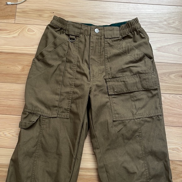 Dark green cargo pants - Picture 2 of 7